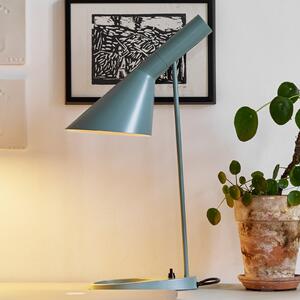 Louis Poulsen AJ Mini lampă de masă, petrol, Albastru, Camera de zi / sufragerie, Metal, Design, Birou de masă