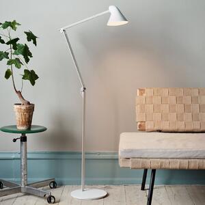Louis Poulsen NJP lampă de podea LED 3000K alb, reglabil, Alb, Camera de zi / sufragerie, Metal, Design