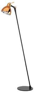 Lampadar Rotaliana, Luxy F0 Glam, Negru, Camera de zi, Metal, Design