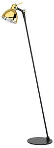 Lampadar Rotaliana, Luxy F0 Glam, Negru, Camera de zi, Metal, Design