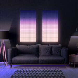 Twinkly Twinkly RGB-Squares negru, IP20, 1+5 Set de pornire, reglabil, Negru, Plastic
