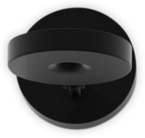 Lampă de perete Rotaliana, String H0 DTW, reglabil, Negru, Camera de zi, Metal, Design