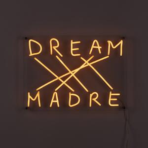 Lampă de masă SELETTI, Dream-Madre, reglabil, Galben, Camera de zi, Plastic, Design
