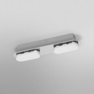 LEDVANCE SMART+ WiFi Orbis Wall Duplo argintiu 2fl, reglabil, Metalic, Baie, Plastic, Modern