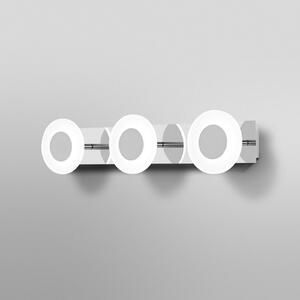 LEDVANCE SMART+ WiFi Orbis Wall Wave IP44 3, reglabil, Metalic, Baie, Plastic, Modern, Priză de perete sus / jos
