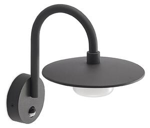 Lămpi de exterior Lucande, Zamalino, reglabil, Negru, Terasă, Metal, Modern