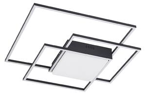 Plafoniere Lindby, Nelinka, Negru, Camera de zi, Metal, Modern