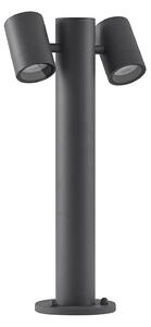 Lampă de Exterior Lucande, Maloney, reglabil, Negru, Metal, Modern