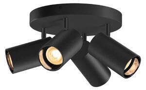 Plafoniere SLV, Asto Tube, reglabil, Negru, Camera de zi, Metal, Modern