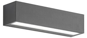 Lămpi de exterior Lucande, Lengo, Negru, Balcon, Aluminiu, Modern