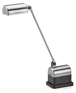 Lumina Daphinette Portatile 2,700K nichel, reglabil, Gri, Studiu / Birou, Metal, Design