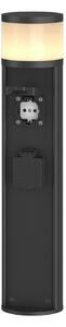 Lampă de Exterior Lucande, Corban, Negru, Terasă, Aluminiu, Modern