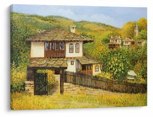Tablou - Cabane în timpul verii (70x50 cm)
