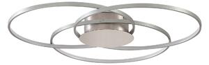 Plafoniere Lindby, Riley, reglabil, Metalic, Camera de zi, Aluminiu, Modern