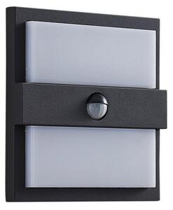 Lămpi de exterior Lucande, Gylfi, Negru, Terasă, Metal, Modern