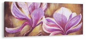 Tablou - Flori de magnolie (120x50 cm)