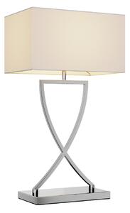 Lampă de masă Lucande, Evaine, Metalic, Camera de zi, Metal, Modern