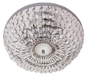 Plafoniere Lindby, Mondrian, reglabil, Transparent, Zona coridorului, Cristal, Modern