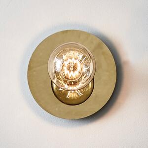 Markslöjd Aplică de perete Disc, Auriu / Alamă, Camera de zi / sufragerie, Metal, Modern