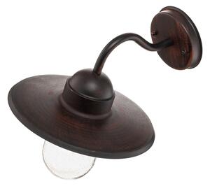 Lampă de Exterior Lindby, Filip, reglabil, Maro / Rugină, Terasă, Metal, Modern