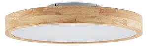 Plafoniere Lindby, Lanira, reglabil, Lemn, Camera de zi, Lemn, Modern