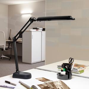 Maul Lampă de masă cu LED MAULatlantic, negru, înălțime 41 cm, suport, Negru, Studiu / Birou, Metal, Modern
