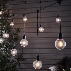 Markslöjd Grădină 24 LED lumini de zână Deco Extra, extensie, reglabil, Transparent, Plastic, Modern