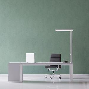 Maul Lampă de masă cu LED MAULjaval, argintiu, 120 cm, dimabil, bază clemă, reglabil, Gri, Studiu / Birou, Aluminiu, Modern