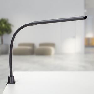 Maul Clemă LED MAULpirro, negru, 37 cm, dimabil, reglabil, Negru, Studiu / Birou, Metal, Modern, Birou de masă