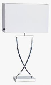 Lampă de masă By Rydéns, Omega, Metalic, Camera de zi, Țesătură / Textil, Modern