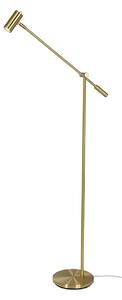 Lampadar Belid, reglabil, Auriu / Alamă, Camera de zi, Metal