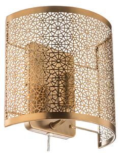 Lampă de perete By Rydéns, Hermine, Bronz / Alamă Veche, Camera de zi, Metal, Marocan / Oriental