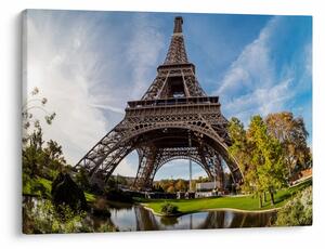 Tablou - Turnul Eiffel colorat (70x50 cm)