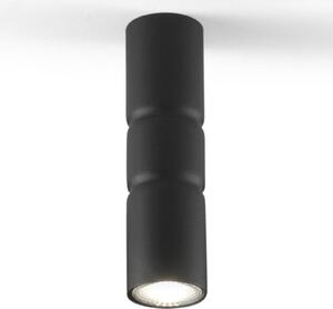 Metallux Plafonieră aplicată Turbo, fixă, negru, reglabil, Negru, Camera de zi / sufragerie, Metal, Modern