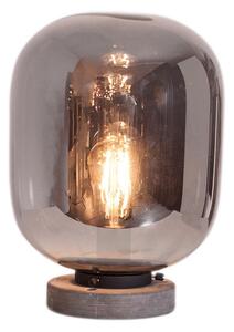 Lampă de masă By Rydéns, Leola, Gri, Camera de zi, Sticlă