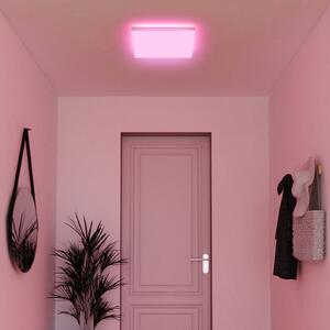 Tint Müller Licht LED panou cu LED-uri Loris, 45x45cm, reglabil, Alb, Camera de zi / sufragerie, Metal, Modern