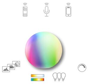 Tint Müller Licht Calluna Glob luminos cu LED-uri IP44, reglabil, Alb, Plastic