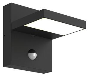 Lampă de Exterior Lucande, Silvan, Negru, Balcon, Aluminiu, Modern