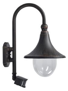 Lămpi de exterior Lindby, Daphne, reglabil, Negru, Balcon, Aluminiu, Antichitate