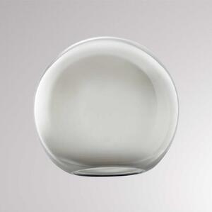 Molto Luce Abajur Loon Ball Mini, Ø 18 cm, gri fumuriu, sticlă, Gri, Sticlă