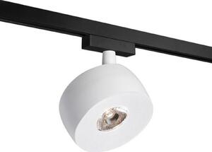 Molto Luce Spot LED Vibo Volare 927 alb/negru 10°, Alb, Camera de zi / sufragerie, Metal, Modern