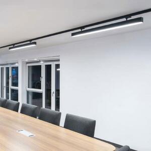 Molto Luce LOG 50 SPOTLIGHT DE CALE CU ADAPTOR 3 FAZE, reglabil, Negru, Studiu / Birou, Metal, Modern