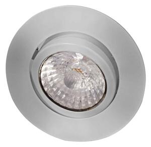 MEGAMAN Spot LED încastrat Rico, dim to warm, oțel, reglabil, Metalic, Hol, Metal, Modern, Corpuri de iluminat încastrate rotunde