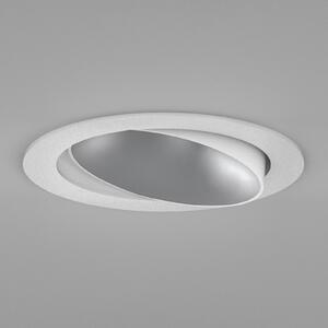 Molto Luce Dark Night R spot încas 2700K alb/argin, Alb, Camera de zi / sufragerie, Metal, Modern, Corpuri de iluminat încastrate rotunde