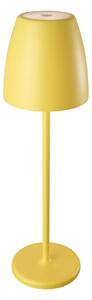 MEGATRON Megatron Tavola lampă LED de masă, acumul, galben, reglabil, Galben, Metal, Viața tânără