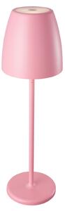 MEGATRON Megatron Tavola lampă LED de masă, acumulator, roz, reglabil, Roz / Rosé, Metal, Viața tânără
