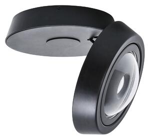 MEGATRON Solo Movimento LED spot de plafon, negru, reglabil, Negru, Hol, Metal, Modern