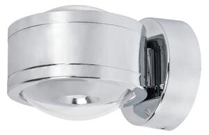 MEGATRON Due Punto Aplică de perete cu LED, crom, reglabil, Metalic, Baie, Metal, Modern