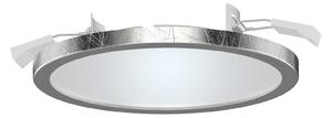 LIGHTME Lightme spot LED încast Aqua Pur Ø14,7cm argintiu, Metalic, Baie, Metal, Modern