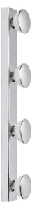 LIGHTME lampă oglindă Aqua Hollywood 4 becuri crom, Metalic, Baie, Metal, Modern